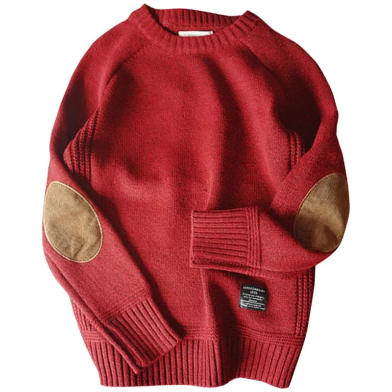 Eliot - Dark Academia Oversized Pullover Thick O-Neck Sweater