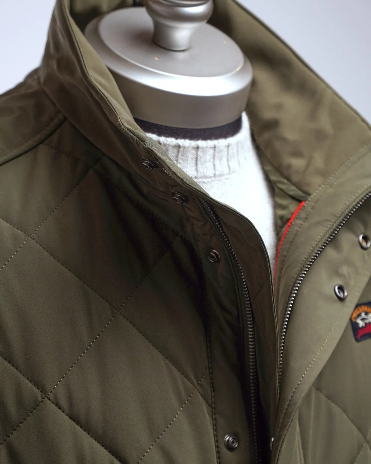 Green Typhoon Re 4X4 Stretch Quilted Vest