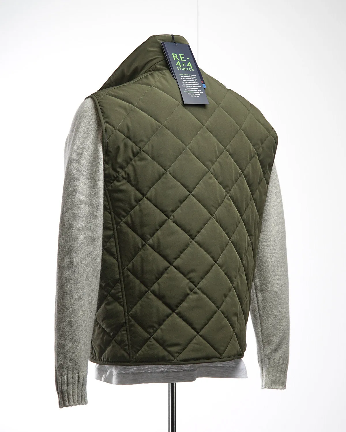 Green Typhoon Re 4X4 Stretch Quilted Vest