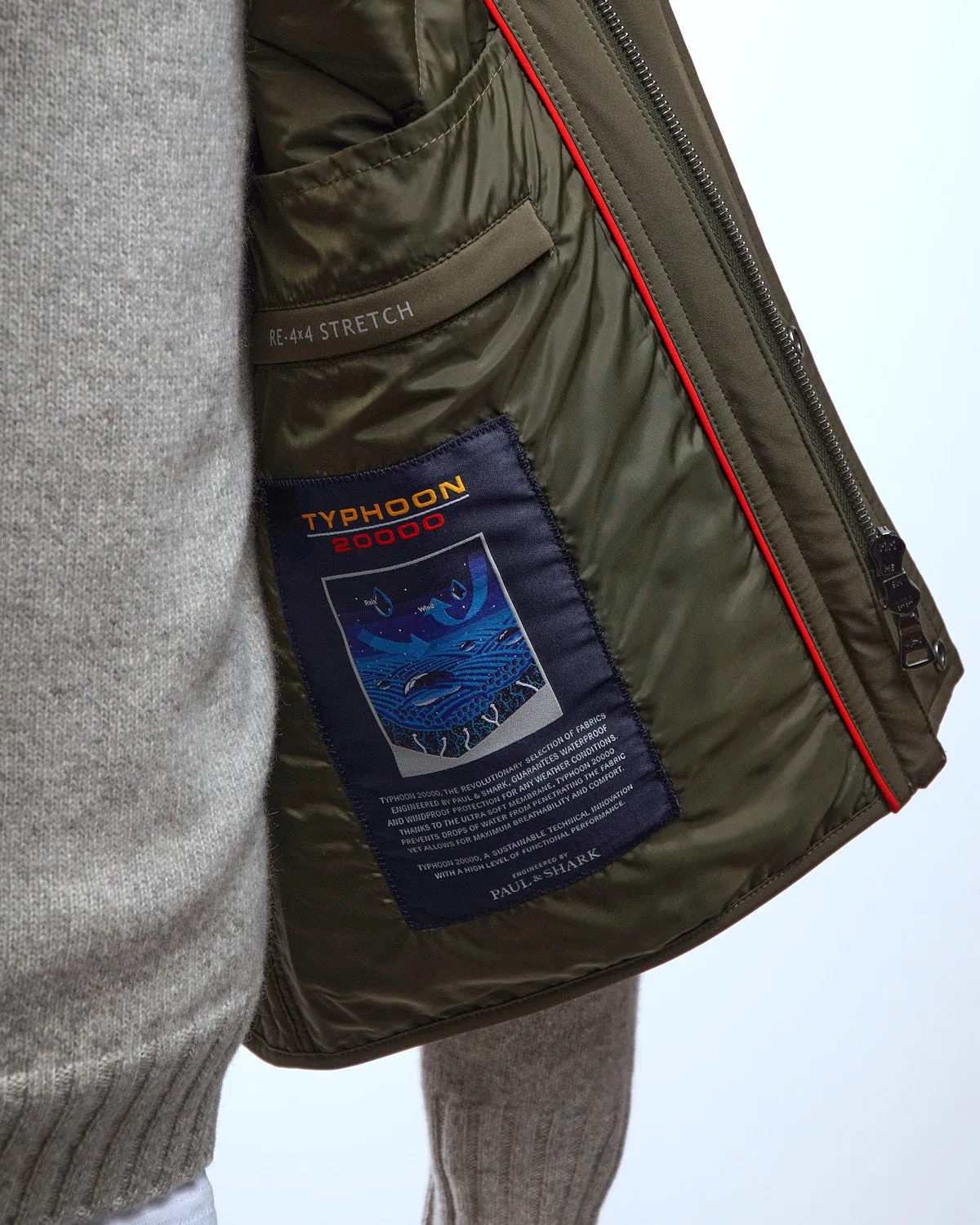 Green Typhoon Re 4X4 Stretch Quilted Vest