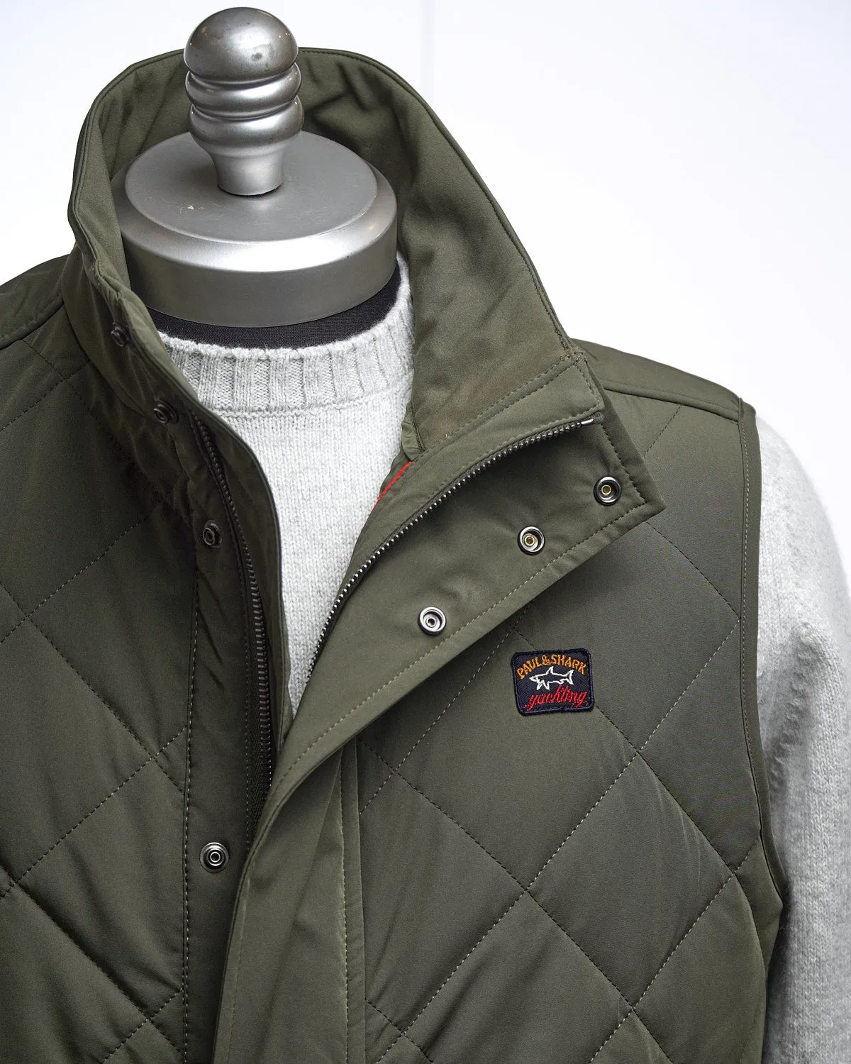 Green Typhoon Re 4X4 Stretch Quilted Vest
