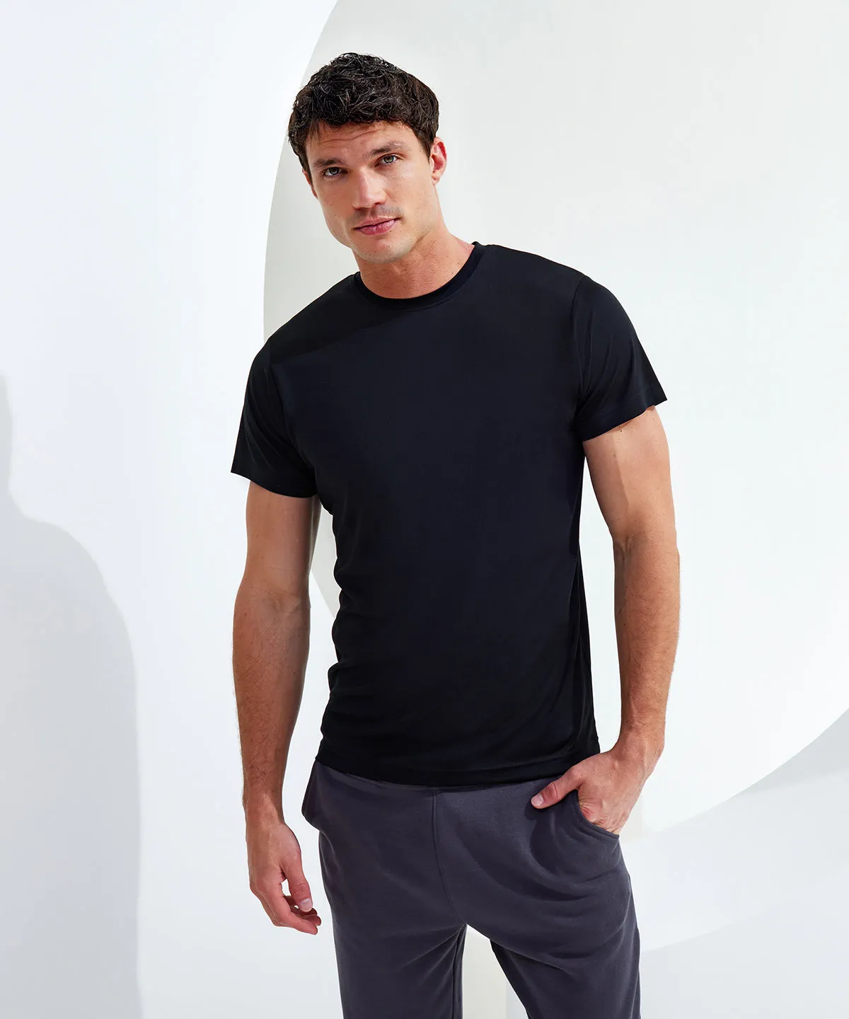 Purple Melange - TriDri® performance t-shirt
