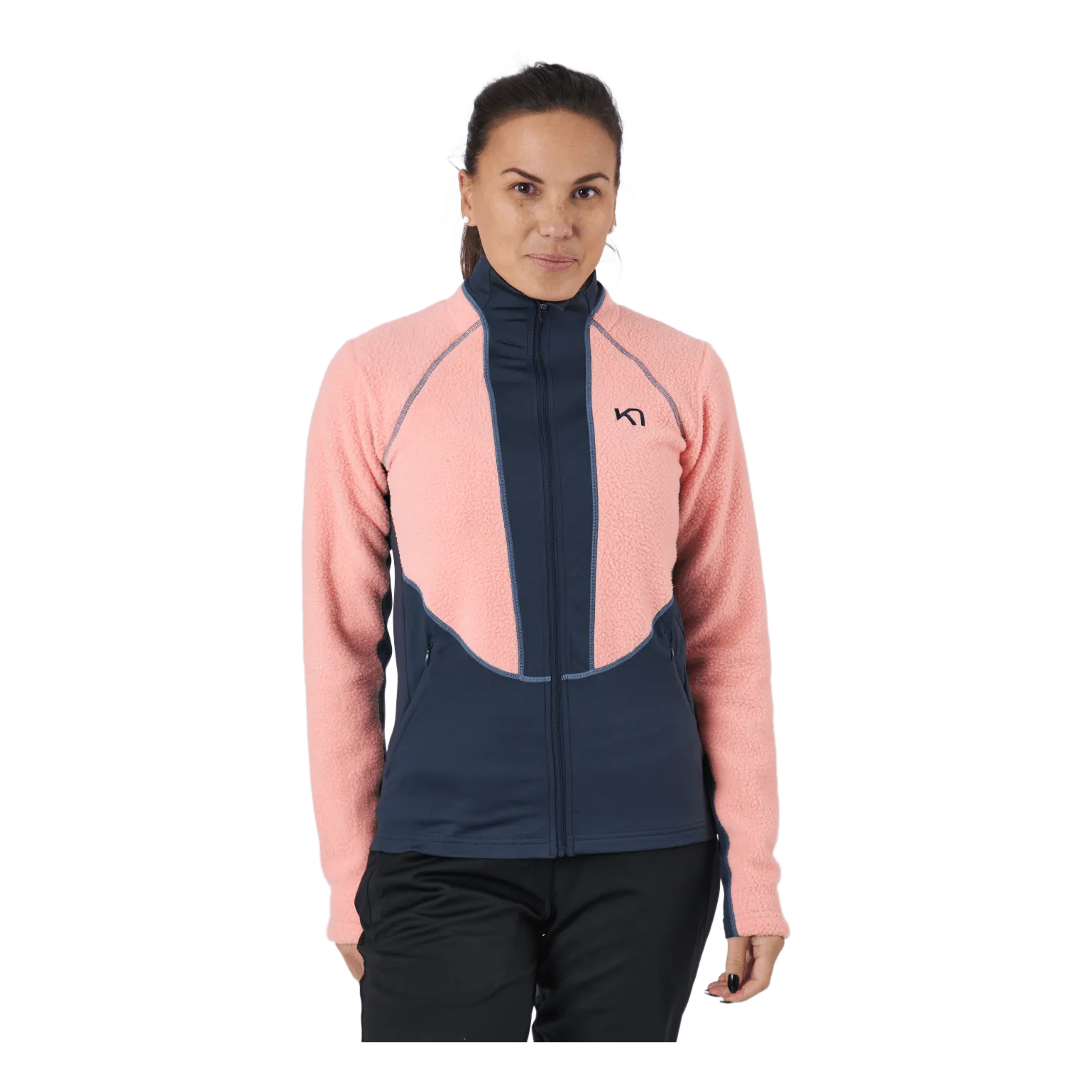 Ragnhild Full Zip Midlayer Silk