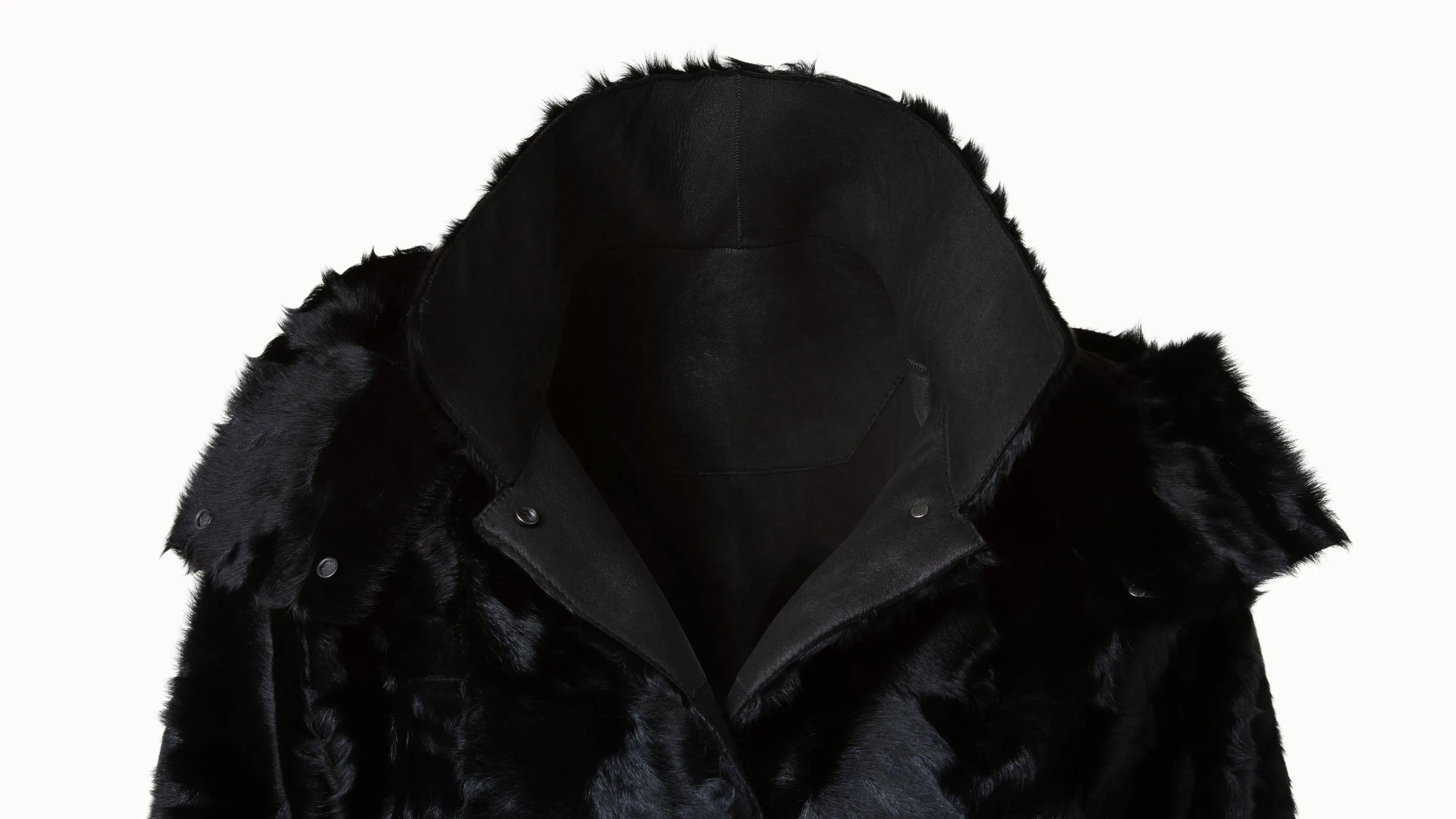 Silk Lamb and Nappa Leather Blouson Jacket