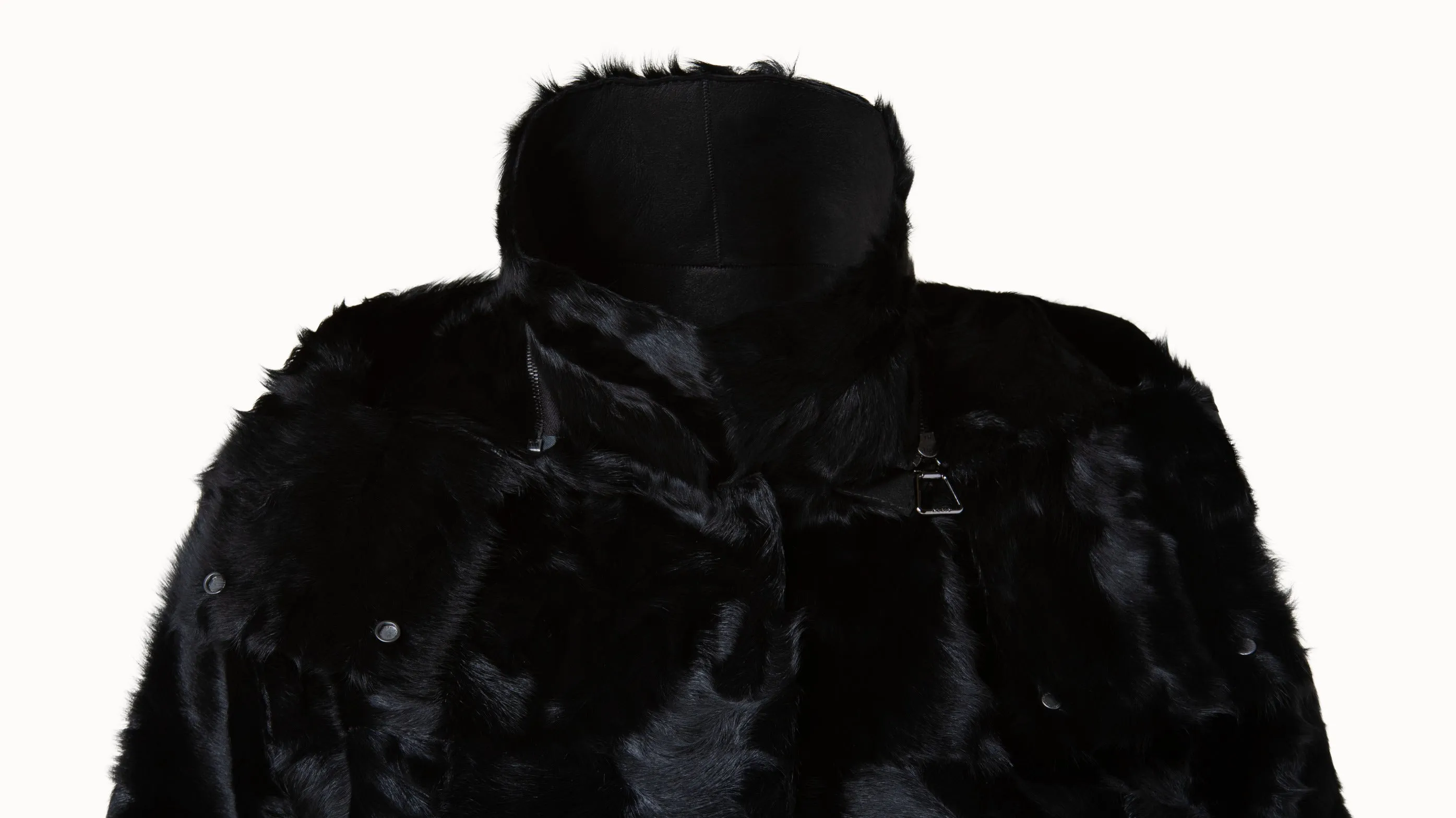 Silk Lamb and Nappa Leather Blouson Jacket